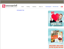 Tablet Screenshot of foursquare.execuprint.com